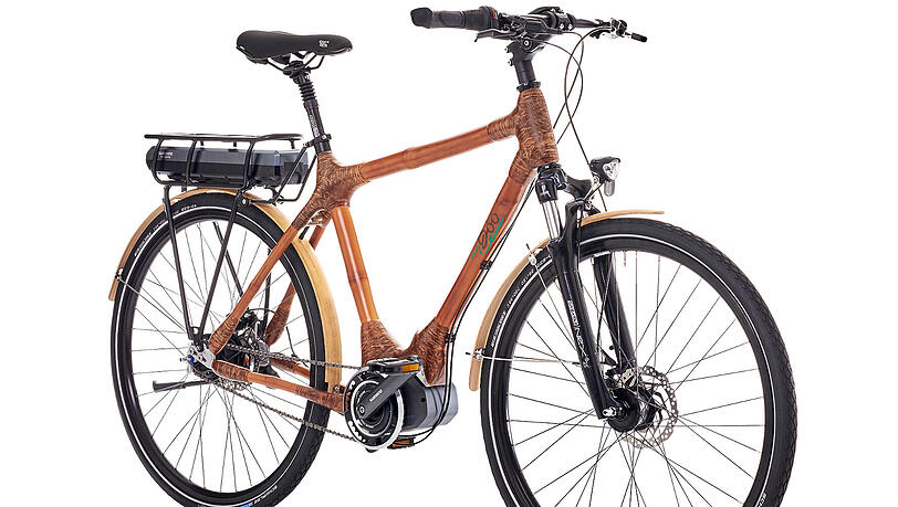 my Volta: Die Fahrräder mit den in Ghana gefertigten Bambusrahmen gibt es bei my Boo jetzt auch als Pedelec. my Volta: Die Fahrräder mit den in Ghana gefertigten Bambusrahmen gibt es bei my Boo jetzt auch als Pedelec.