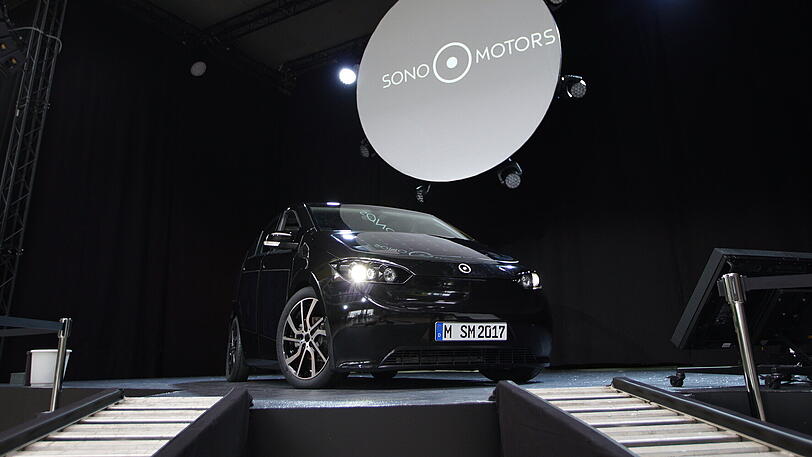 Erster Auftritt in der Öffentlichkeit: Der Sion von Sono Motors soll erschwingliche E-Mobilität ermöglichen.
