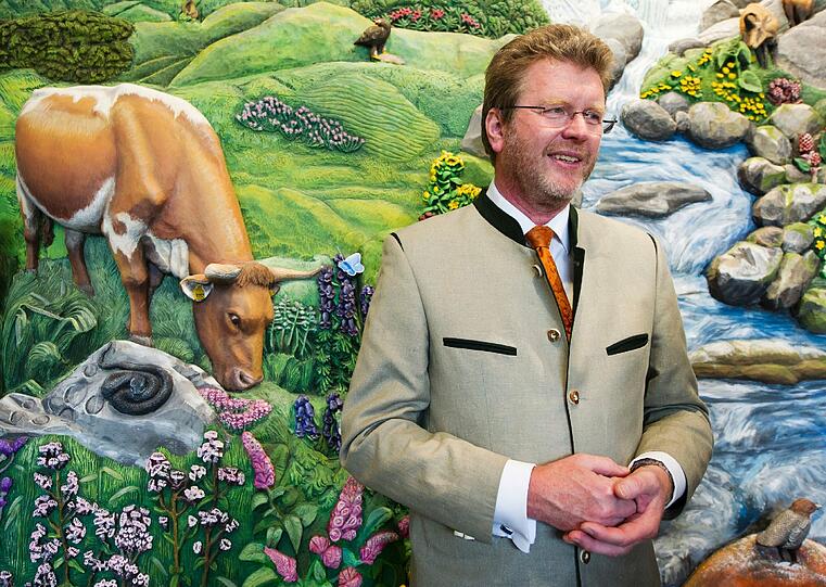 Der Bayerische Staatsminister für Umwelt und Gesundheit, Marcel Huber (CSU).