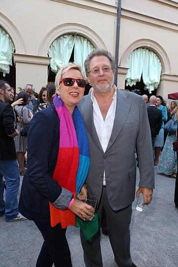 Doris Dörrie mit Lebensgefährte Martin Moszkowicz.
