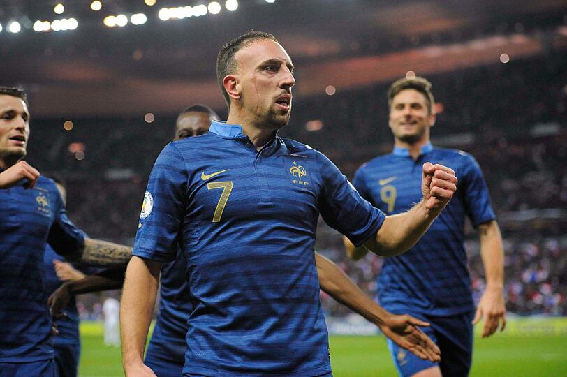 Auch Franck Ribéry darf mit Frankreich zur WM.