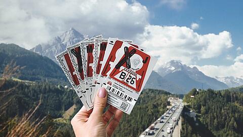 Ein letztes mal kleben: Die Autobahnmaut-Vignetten für Österreich sind ab 2027 digital.