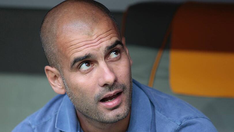 Hat ihm gut gefallen: Pep Guardiola beim Audi-Cup im Juli 2011 in der Münchner Allianz Arena. Hat ihm gut gefallen: Pep Guardiola beim Audi-Cup im Juli 2011 in der Münchner Allianz Arena.