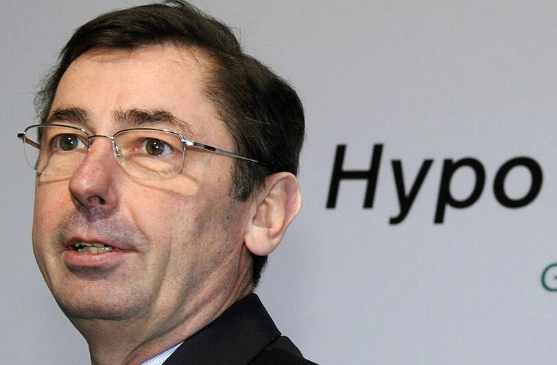 Eigentlich müsste er vor Gericht - aber seinen Auftritt heute hat er abgesagt: Ex-HRE-Chef Georg Funke.