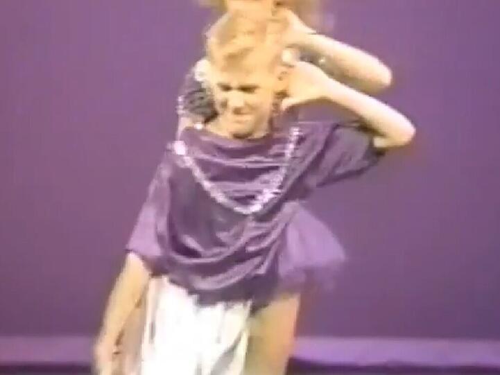 Ryan Gosling bei einer Tanzaufführung aus dem Jahr 1992