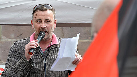 Pegida Chef Lutz Bachmann sucht den Schulterschluss mit der AfD.