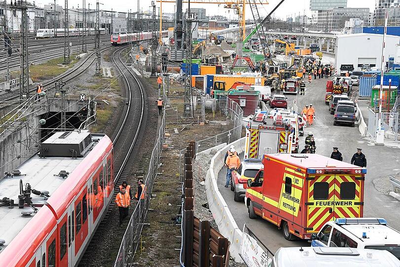Weitere Bilder vom Großeinsatz am Mittwochmittag.