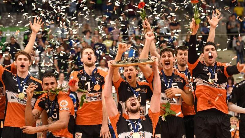 Die Berlin Volleys wollen ihren Meistertitel verteidigen. Die Berlin Volleys wollen ihren Meistertitel verteidigen.