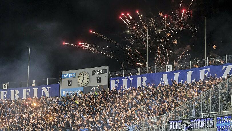 Beim Pokal-Kracher gegen Borussia Dortmund werden die Fans des TSV 1860 wieder mächtig Stimmung machen!