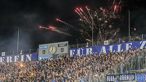 Beim Pokal-Kracher gegen Borussia Dortmund werden die Fans des TSV 1860 wieder mächtig Stimmung machen!
