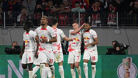 Die Leipziger sind souverän ins Finale des DFB-Pokals eingezogen.