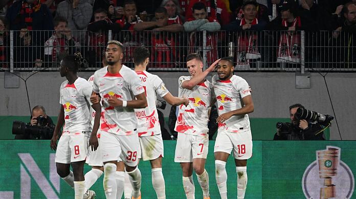 Die Leipziger sind souverän ins Finale des DFB-Pokals eingezogen.