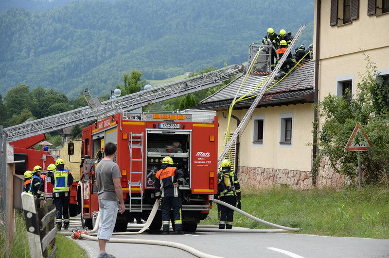 Feuerwehreinsatz in Marquartstein: Die Bilder.