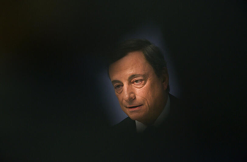 Der Präsident der Europäischen Zentralbank Mario Draghi