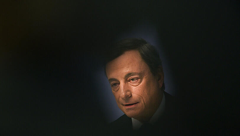 Der Präsident der Europäischen Zentralbank Mario Draghi Der Präsident der Europäischen Zentralbank Mario Draghi