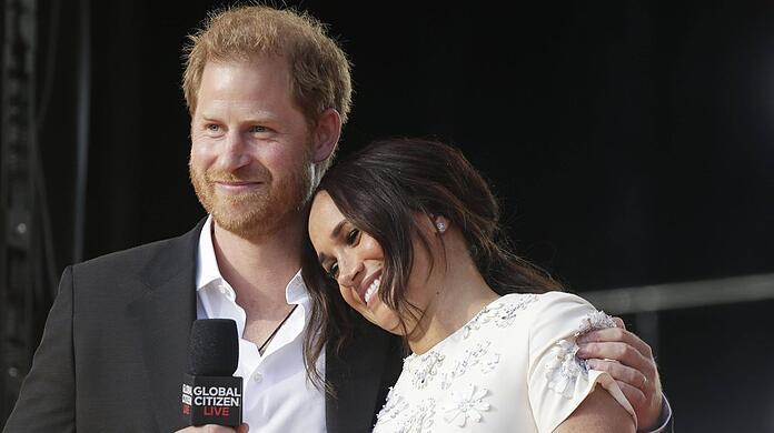 Prinz Harry und Herzogin Meghan leben in Montecito. (Archivbild)