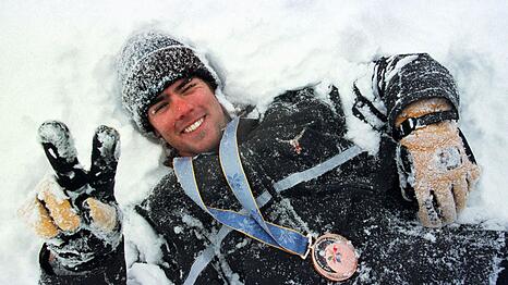 Ueli Kestenholz feierte 1998 den Gewinn von Olympia-Bronze. (Archivbild)