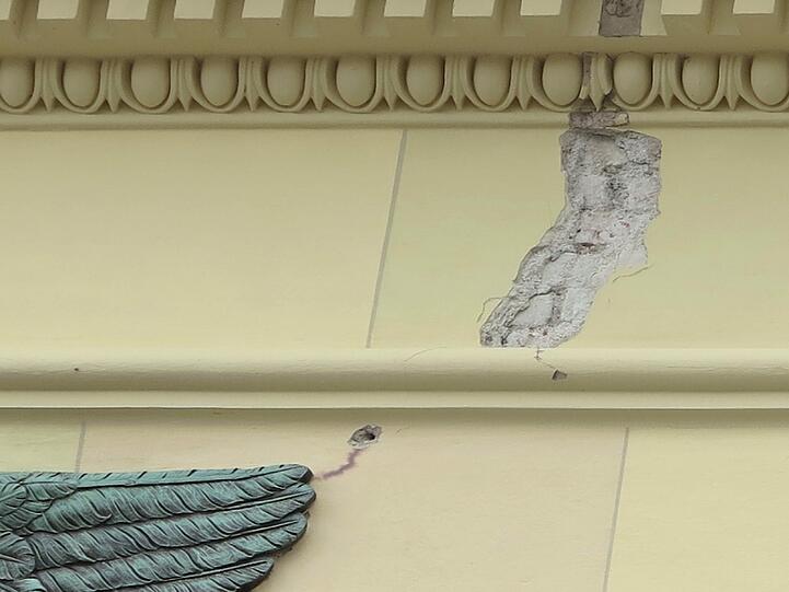 Die beiden Engel wirkten wie Blitzableiter.
