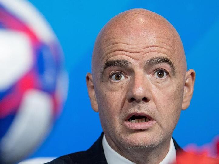 Gianni Infantino ist der Präsident der FIFA.