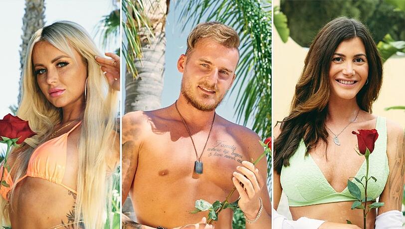 Jade Übach, Vadim Vyskubov und Stephie Stark nehmen an der diesjährigen Staffel "Bachelor in Paradise" teil.