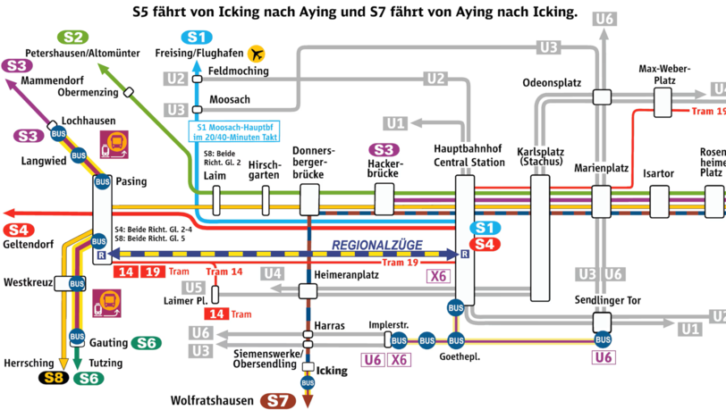 Die Deutsche Bahn empfiehlt, auch die alternativen Fahrtmöglichkeiten zu nutzen. Die Deutsche Bahn empfiehlt, auch die alternativen Fahrtmöglichkeiten zu nutzen.