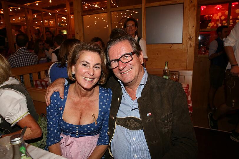 Mit dabei: Thomas Haffa mit Ehefrau Gaby