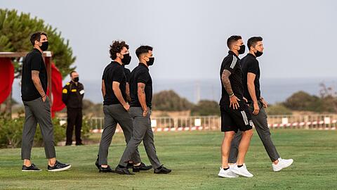 Der FC Bayern bereitet sich an der Algarve auf das Finalturnier in Lissabon vor.