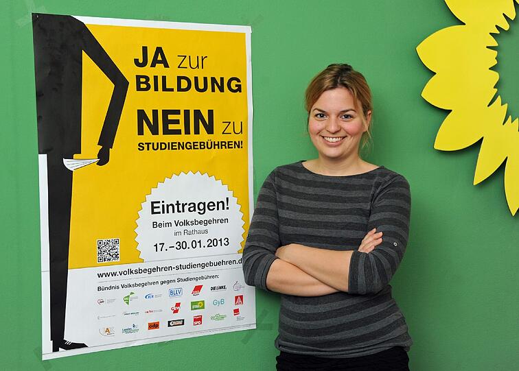 Katharina Schulze, Vorsitzende der Münchner Grünen.