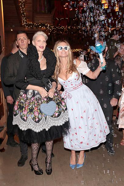 Heidi Klum und Nadja Auermann Heidi Klum und Nadja Auermann