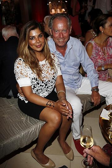 Indira Weiss und Werner Mang