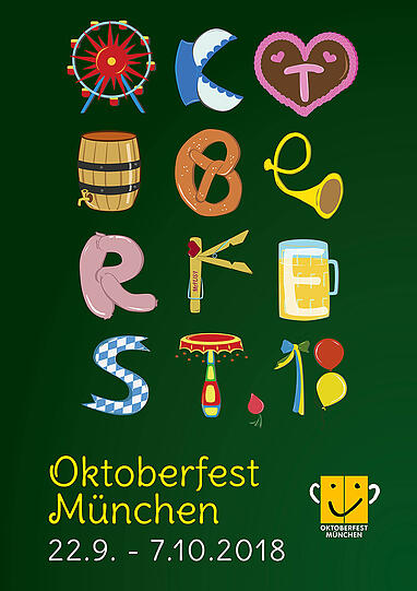 Oktoberfest-Plakat-Entwurf.