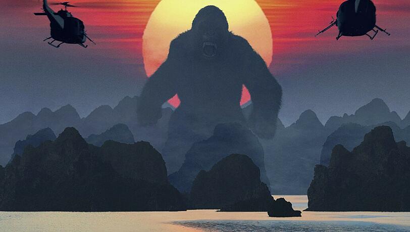 "Kong: Skull Island" bringt den König der Filmmonster in einem imposanten, aber leider auch ziemlich lieblosen Spektakel zurück auf die Leinwand.
