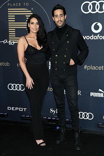 Dounia Slimani mit Bruder Sami Slimani