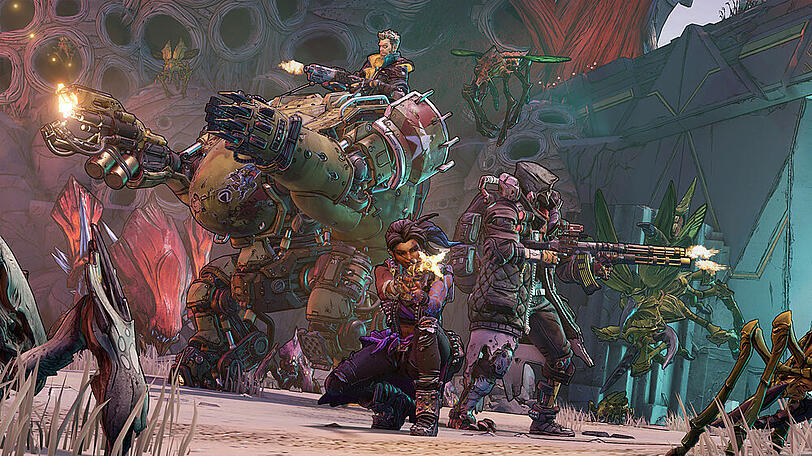 In "Borderlands 3" geht es wieder kräftig zur Sache
