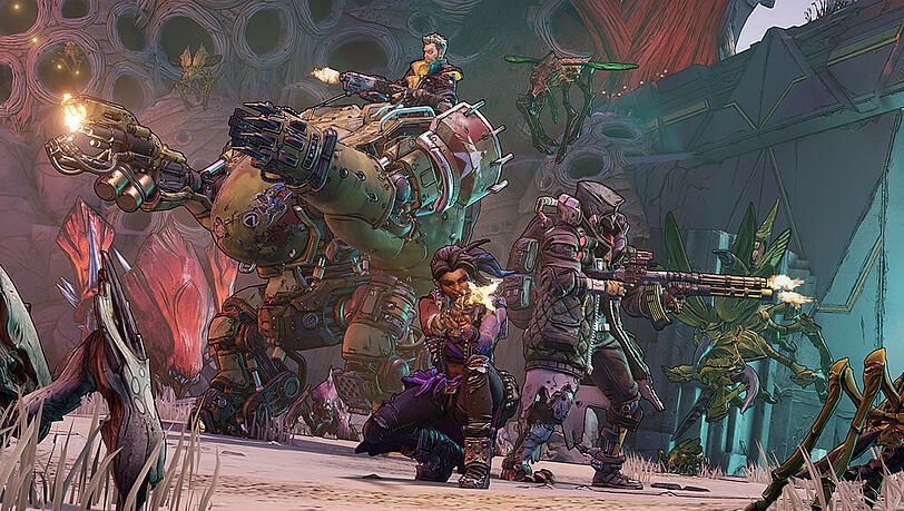 In "Borderlands 3" geht es wieder kräftig zur Sache In "Borderlands 3" geht es wieder kräftig zur Sache