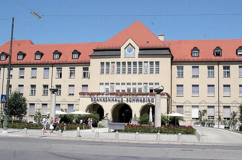 Das Schwabinger Krankenhaus am Kölner Platz.
