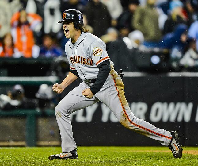 Jubel in San Francisco: Die Giants haben in der Nacht auf Montag zum siebten Mal die World Series gewonnen.