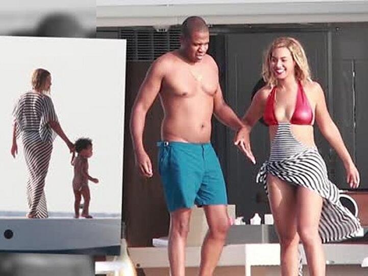 Beyoncé genießt ihren Urlaub mit der Familie