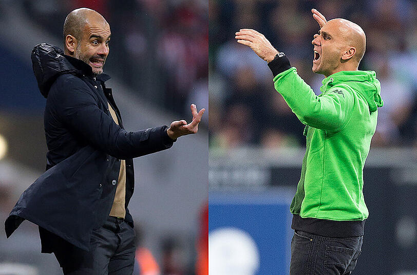 Hat mit Borussia Mönchengladbach noch keines seiner neun Bundesliga-Spiele verloren: Trainer André Schubert vor dem Duell mit Bayern-Coach Pep Guardiola.