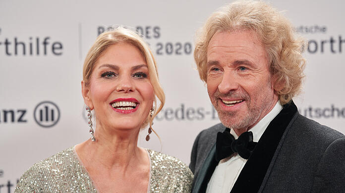 Thomas Gottschalk und Freundin Karina Mroß
