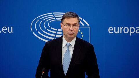 EU-Kommissionsvizepräsident Valdis Dombrovskis.