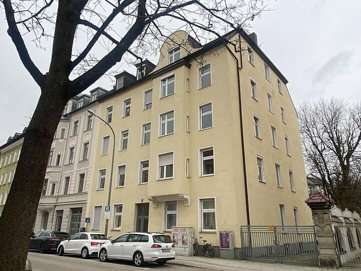 Zeugnis des alten Haidhausen: Das Haus Balanstraße 31.