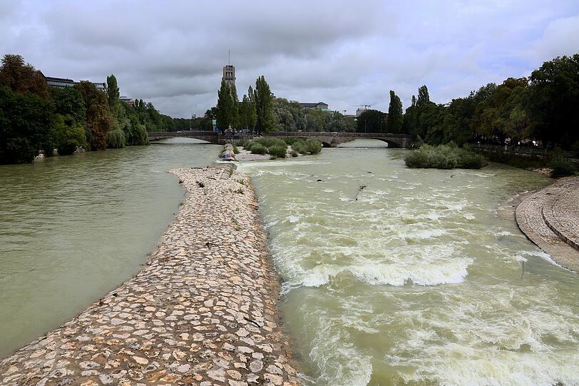 Ein Stück wilde Natur mitten in der Stadt &ndash; die Bilder von der Isar am Wochenende.