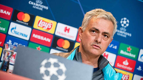 Mittlerweile Tottenham-Trainer: José Mourinho.