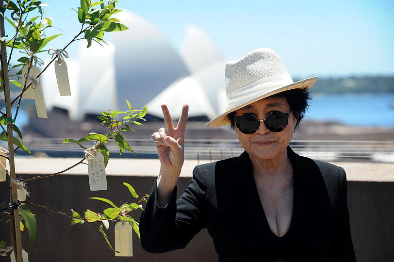 Yoko Ono.