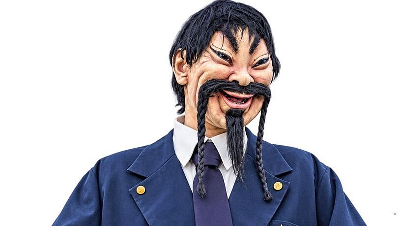 So sah die alte Kapitänsfigur mit Zöpferlbart am Wiesn-Fahrgeschäft Happy Sailor aus. So sah die alte Kapitänsfigur mit Zöpferlbart am Wiesn-Fahrgeschäft Happy Sailor aus.