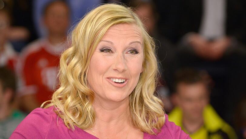 Andrea "Kiwi" Kiewel moderiert den "ZDF-Fernsehgarten".