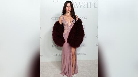 Hingucker: Schauspielerin Jenna Ortega zog in diesem Kleid die Blicke auf sich.