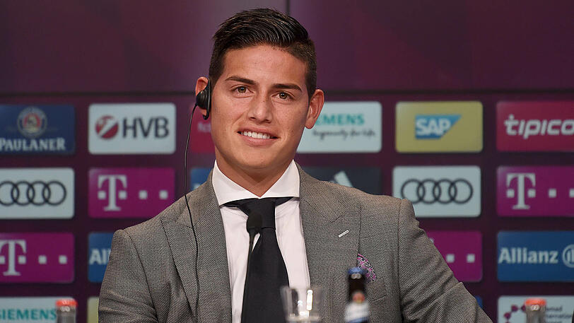 James Rodríguez: "Ich beginne hier ein neues Leben."