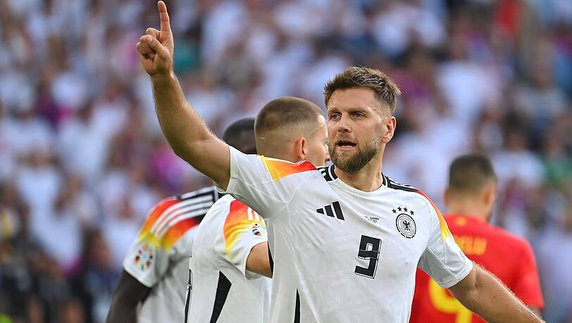 Niclas Füllkrug und die deutsche Nationalmannschaft konnten mit ihrem Spiel gegen Spanien Millionen Zuschauer anlocken.